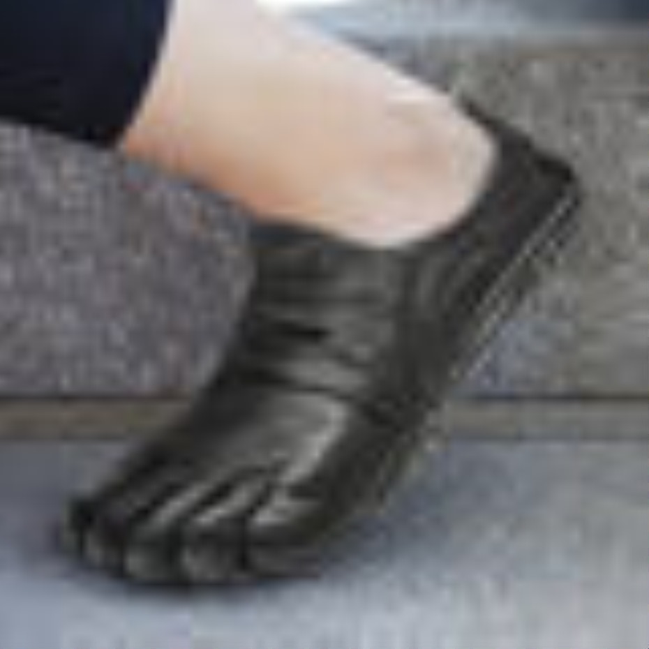 Siyah Cvt-deri Erkek Vibram